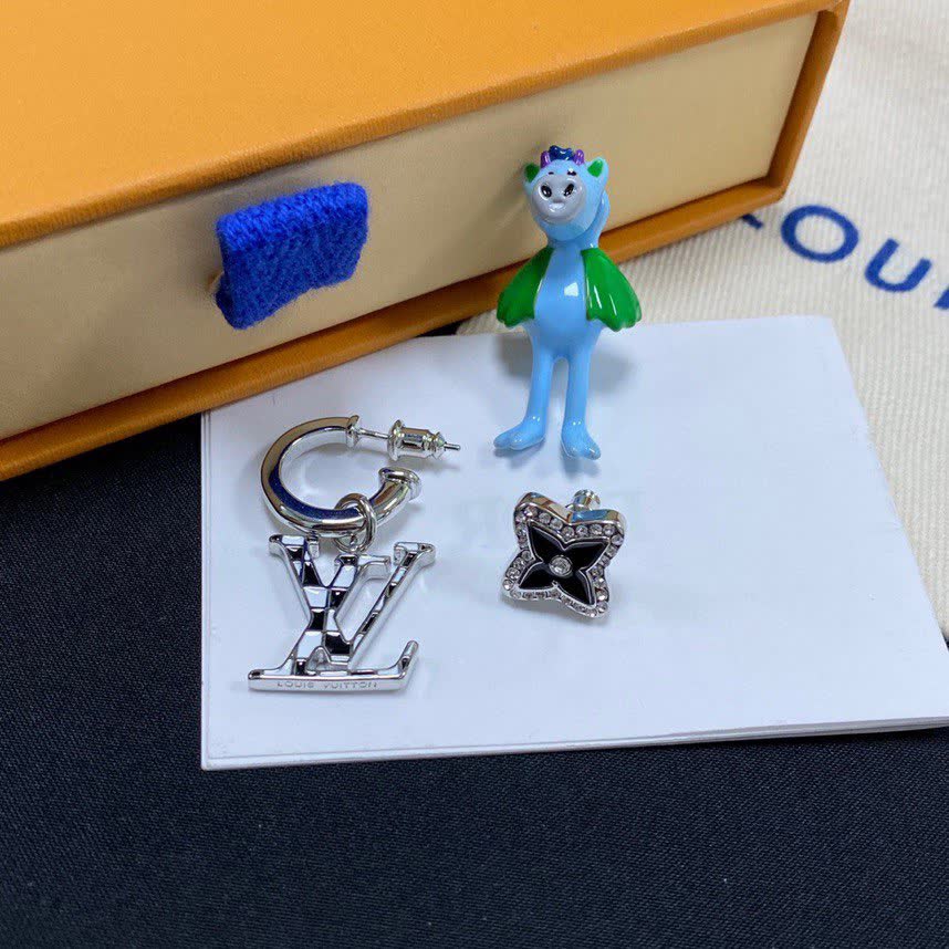 Louis Vuitton Silver Earrings